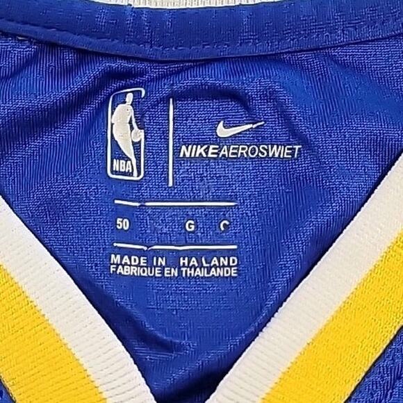 Rare Nike Warriors Stephen Curry #30 Icon Edition Youth Med Blue Jersey EUC 50 - Picture 7 of 11